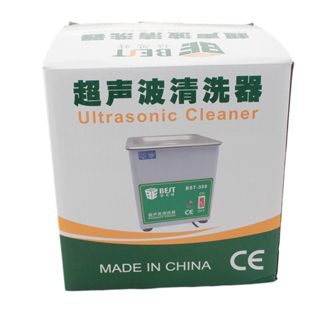 BEST Ultrasonic Cleaner BST-300, Stainless Steel, 50W BST-300