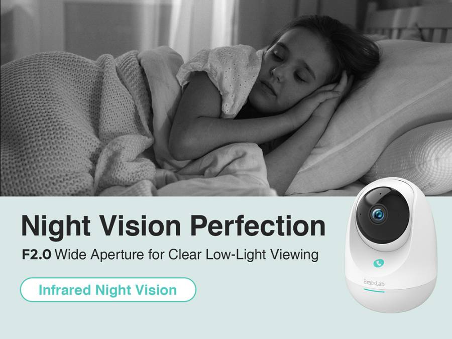 BOTSLAB smart κάμερα C213, 3MP/2K, WiFi & LAN, 360° PTZ, SD C213