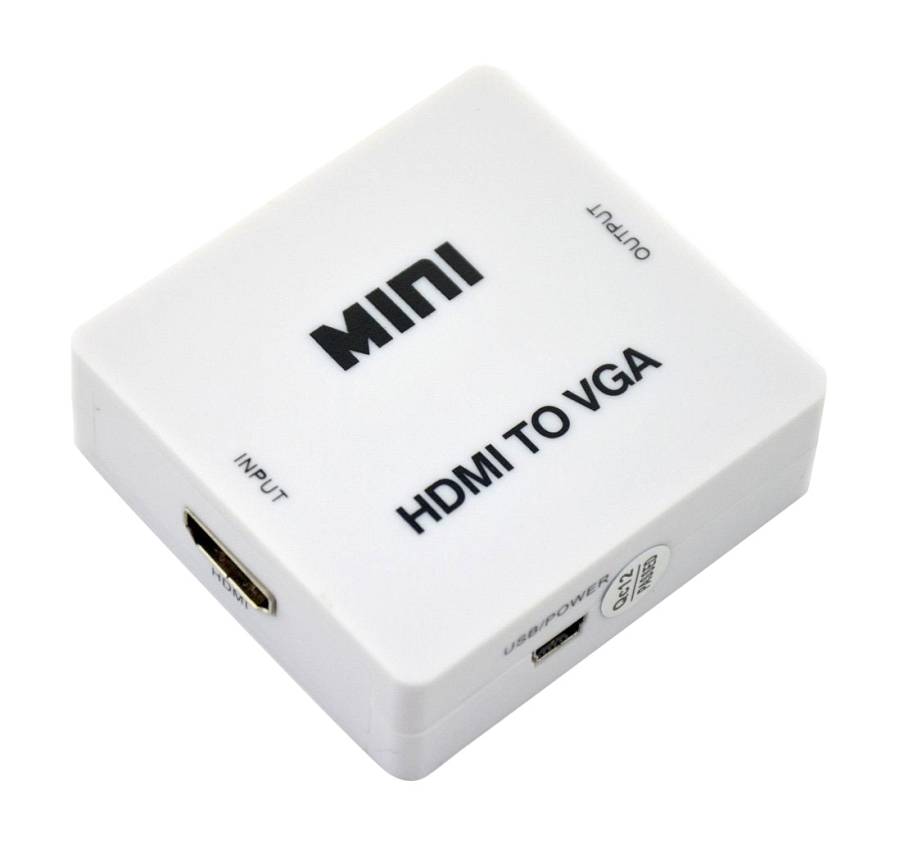 POWERTECH HD Video Converter HDMI σε VGA & 3.5mm Audio CAB-H073, Full HD CAB-H073