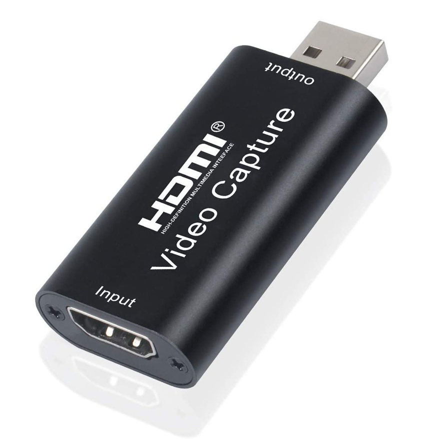 POWERTECH video capture CAB-H147, HDMI/USB σύνδεση, 4K/60Hz, μαύρο CAB-H147