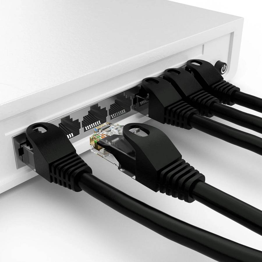 POWERTECH καλώδιο δικτύου CAB-N409, Cat 6 U/UTP, CCA, 250Hz, 15m, μαύρο CAB-N409