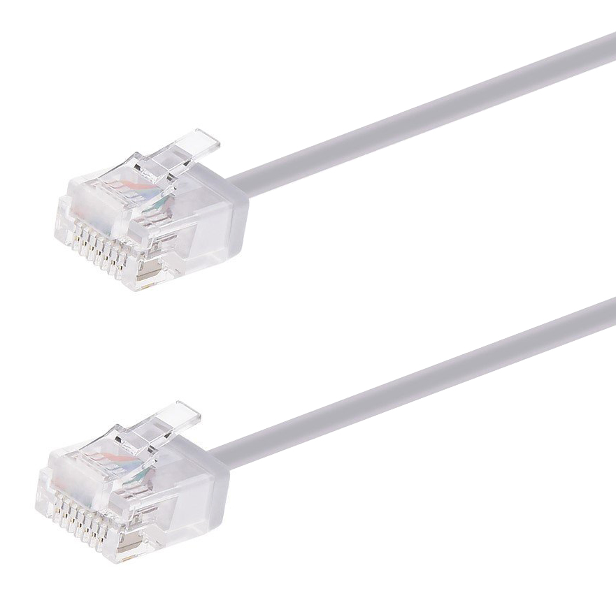 POWERTECH καλώδιο δικτύου CAB-N443, Cat 6A U/UTP, ultra slim, copper, 500MHz, 5m, γκρι CAB-N443