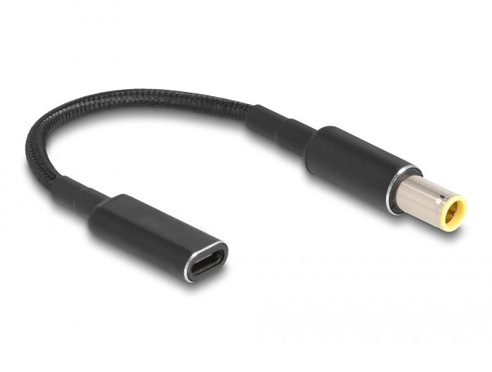 POWERTECH καλώδιο τροφοδοσίας CAB-UC067, USB-C σε IBM 7.9x5.5mm, μαύρο CAB-UC067