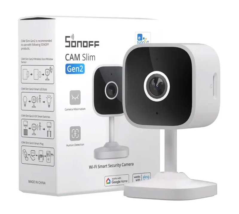 SONOFF smart κάμερα CAM-S2, 2MP, WiFi, SD CAM-S2