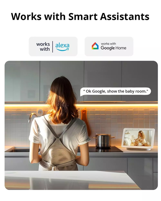 SONOFF smart κάμερα CAM-S2, 2MP, WiFi, SD CAM-S2