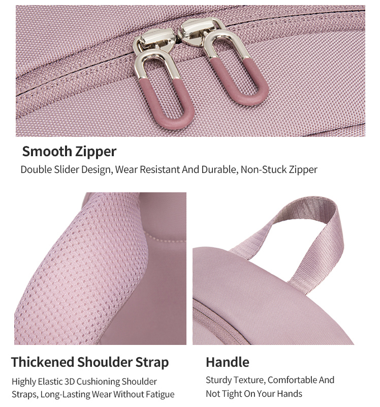 CHANTRIA γυναικεία τσάντα πλάτης CB00649 με θήκη laptop 14, 14.3L, χακί CB00649-KH