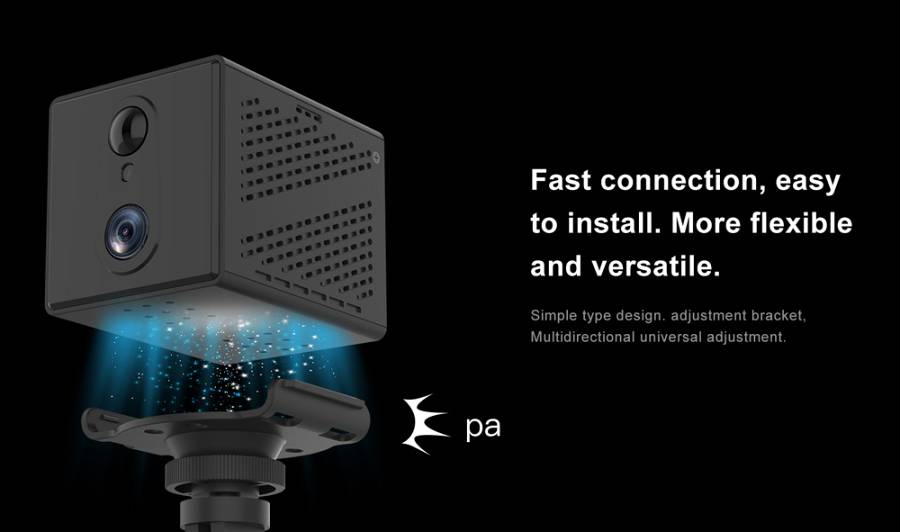 VSTARCAM smart κάμερα CB75, 3MP, 4G, 3000mAh, SD CB75