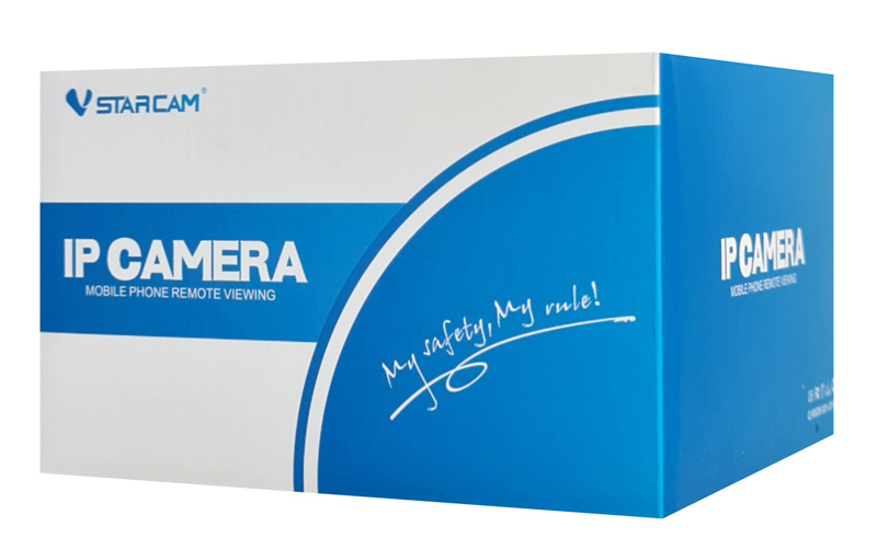 VSTARCAM smart κάμερα CS49D, 3MP, dual lens, WiFi, PTZ, SD CS49D