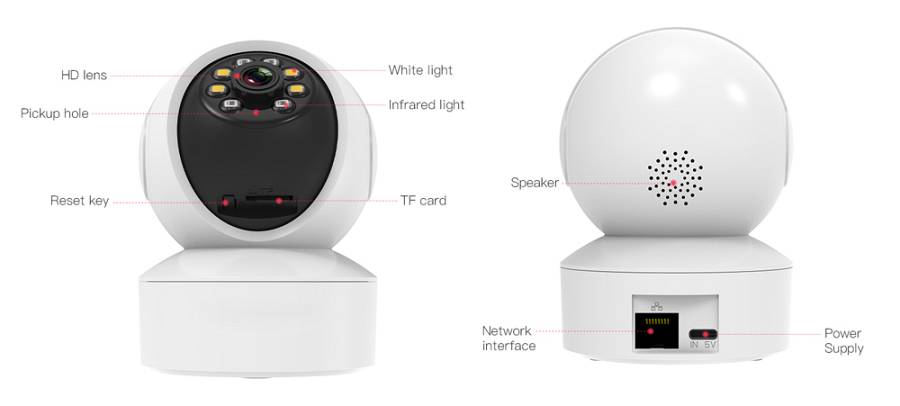 VSTARCAM smart IP κάμερα CS49L, 3MP, WiFi, PTZ CS49L