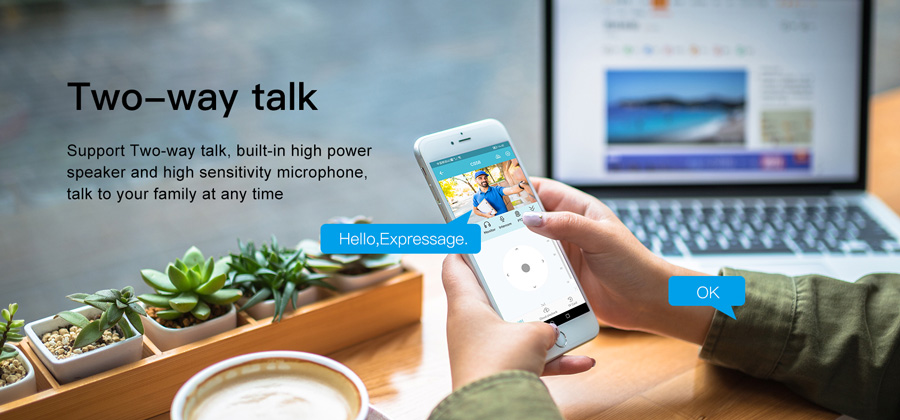 VSTARCAM smart IP κάμερα CS58, IP66, 3MP, WiFi, ανίχνευση καπνού CS58