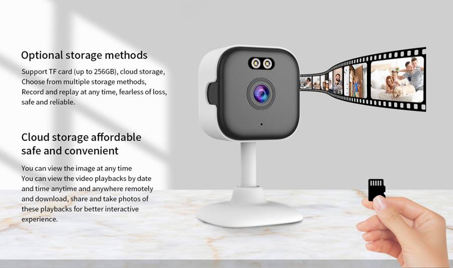 VSTARCAM smart κάμερα CS770, 2MP, WiFi, SD CS770