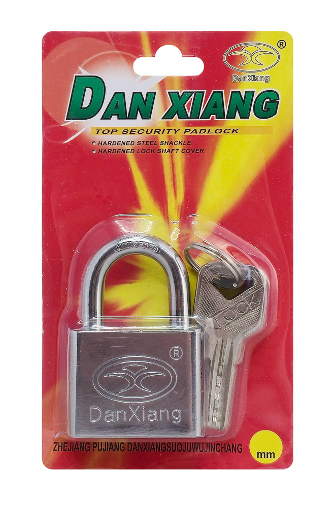 DAN XIANG λουκέτο πέταλο με κλειδί ασφαλείας CTL-0034, 50mm, μεταλλικό CTL-0034