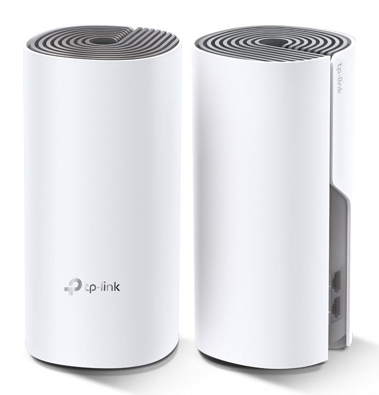 TP-LINK Home Mesh Wi-Fi System DECO E4, AC1200, 2τμχ, Ver. 2.0 DECO-E4-2PACK
