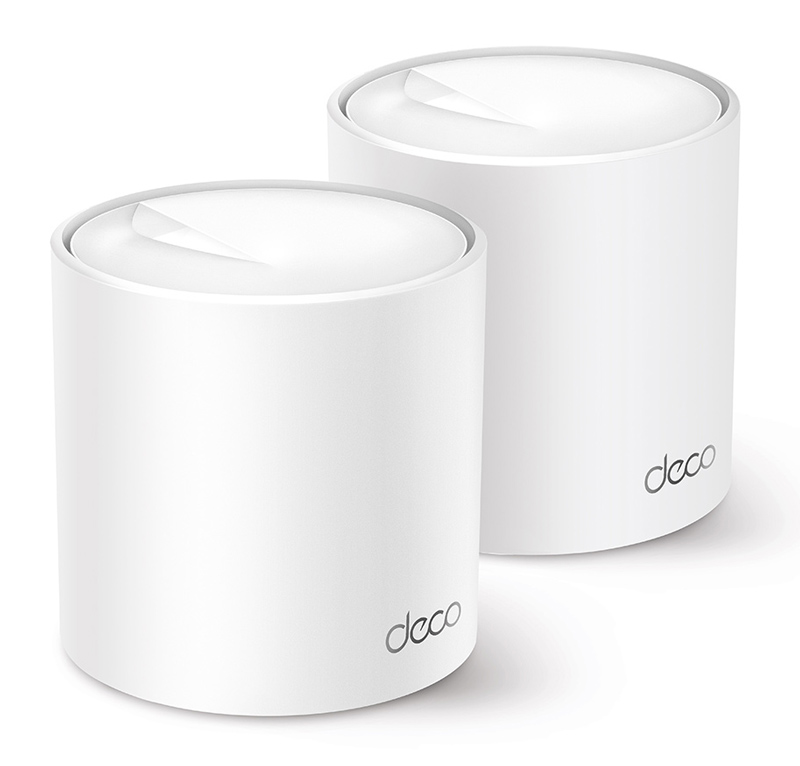 TP-LINK Home Mesh Wi-Fi System Deco X60, 5400Mbps AX5400, Ver. 3.2, 2τμχ DECO-X60-2PACK