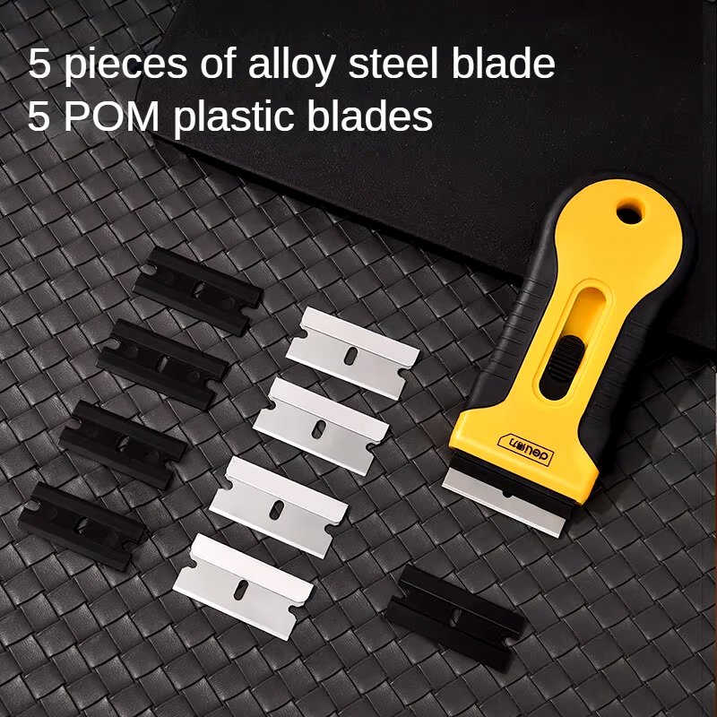 DELI εργαλείο αφαίρεσης κόλλας DL365105 για επισκευές κινητών, με 10x λεπίδες DL365105