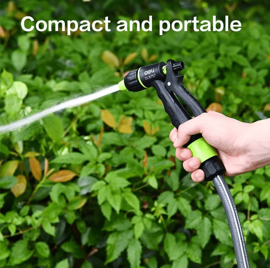 DELI πιστόλι νερού DL8757 με 3 λειτουργίες ψεκασμού, 3/4 DL8757