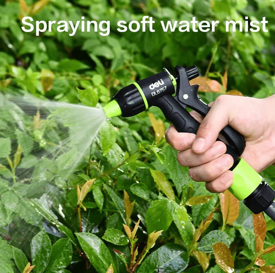 DELI πιστόλι νερού DL8757 με 3 λειτουργίες ψεκασμού, 3/4 DL8757