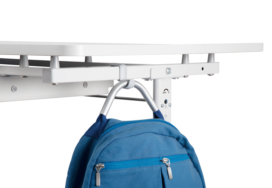 BRATECK παιδικό γραφείο E603, ρυθμιζόμενο, 100x60x54~76cm, λευκό E603