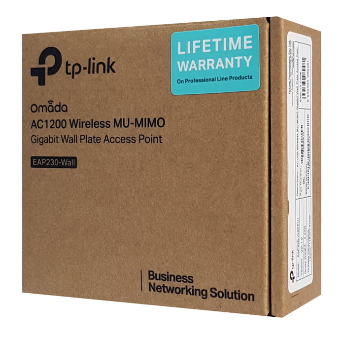 TP-LINK ασύρματο access point EAP230-WALL, AC1200, επιτοίχιο, Ver. 1.0 EAP230-WALL