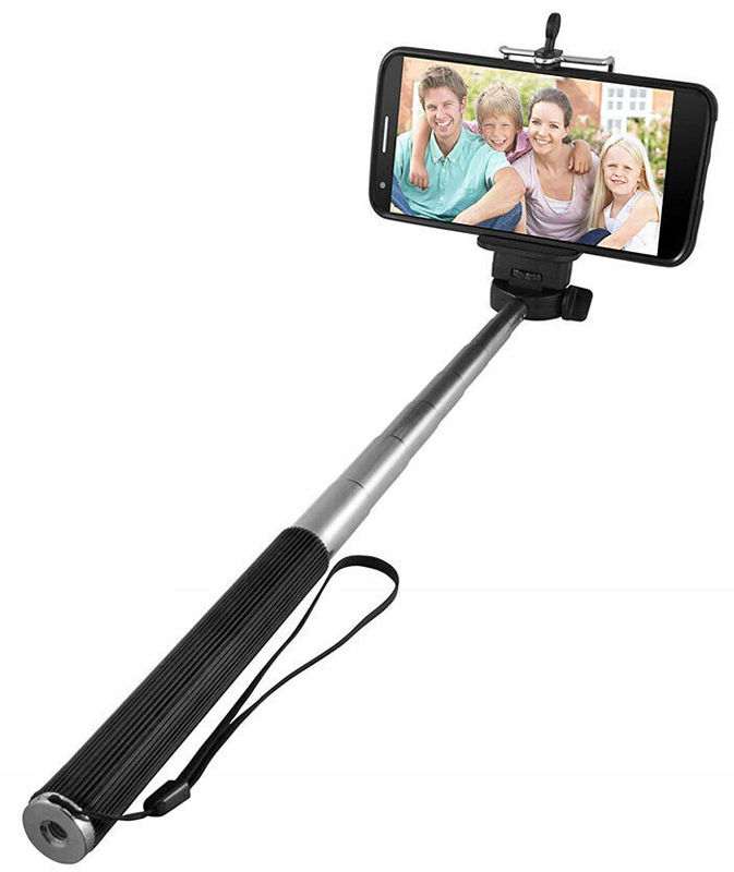 ESPERANZA selfie stick EMM107 για smartphone & action camera, μαύρο EMM107
