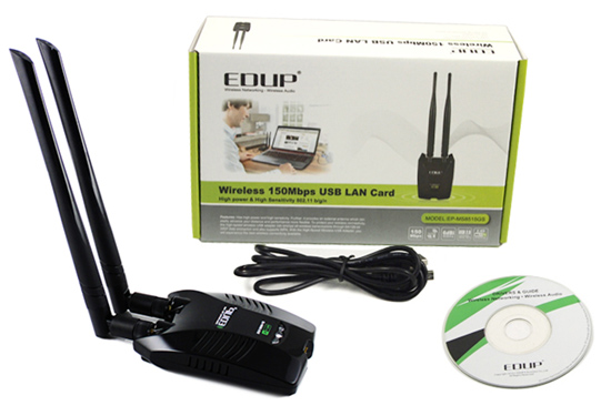 EDUP ασύρματος USB αντάπτορας δικτύου EP-MS8515GS-PRO, 150Mbps EP-MS8515GS-PRO