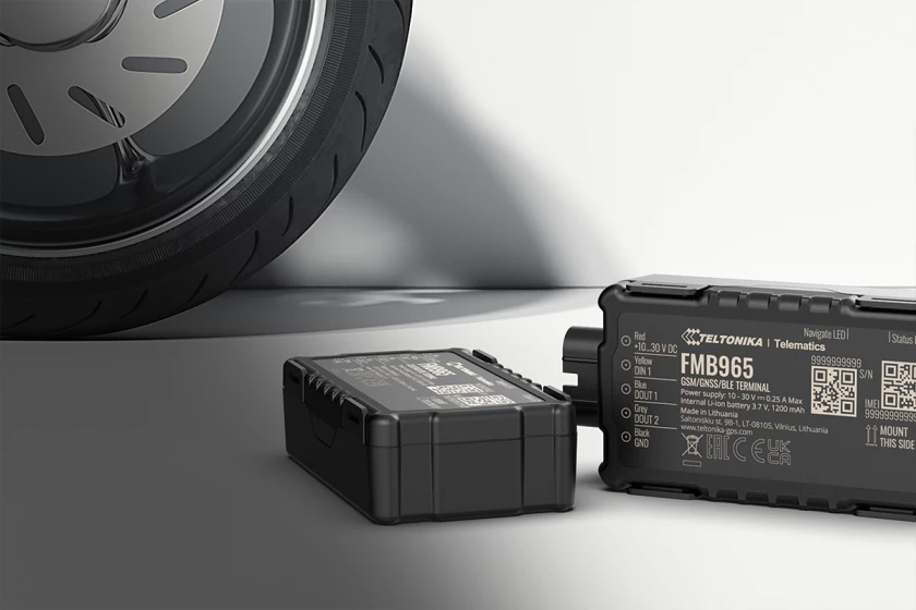 TELTONIKA GPS Tracker για μηχανές FMB965, GSM/GPRS/GNSS, Bluetooth FMB9653E8T01