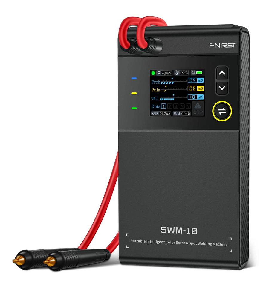 FNIRSI ηλεκτροπόντα μπαταριών SWM-10, επαναφορτιζόμενο, λειτουργία powerbank FNR-SWM-10