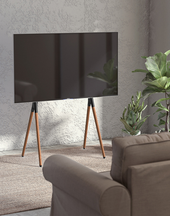 BRATECK βάση τηλεόρασης δαπέδου FS12-46F-01, 49-70, έως 40kg FS12-46F-01