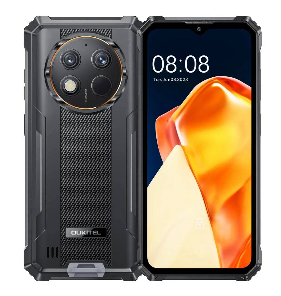OUKITEL smartphone G1, 6.52, 6/256GB, 10600mAh, IP68/IP69K/MIL-STD-810H, μαύρο G1-BK