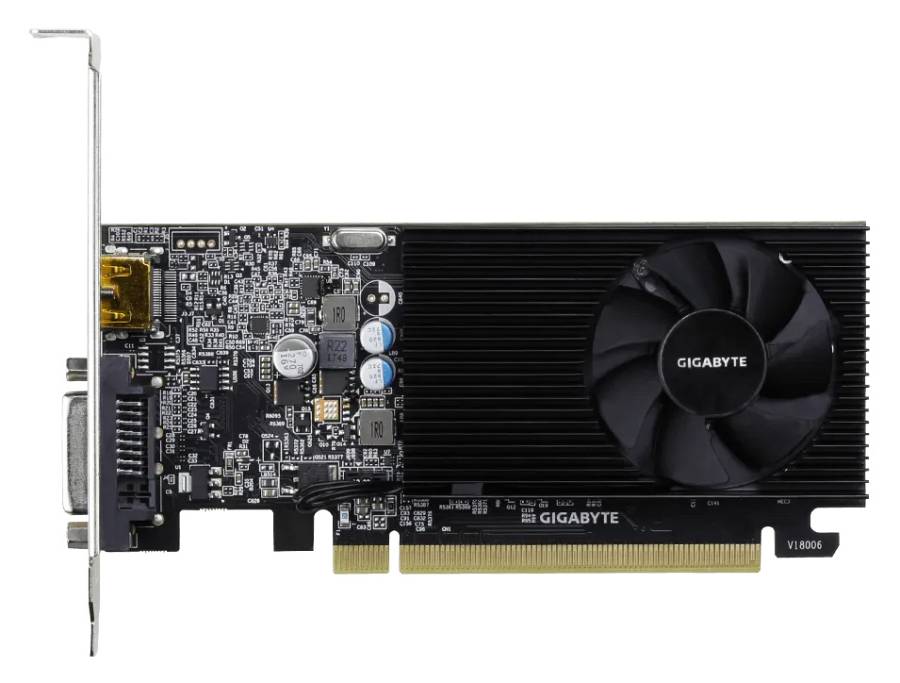 GIGABYTE VGA NVIDIA GeForce GT 1030 GV-N1030D4-2GL, GDDR4 2GB, 64bit GV-N1030D4-2GL