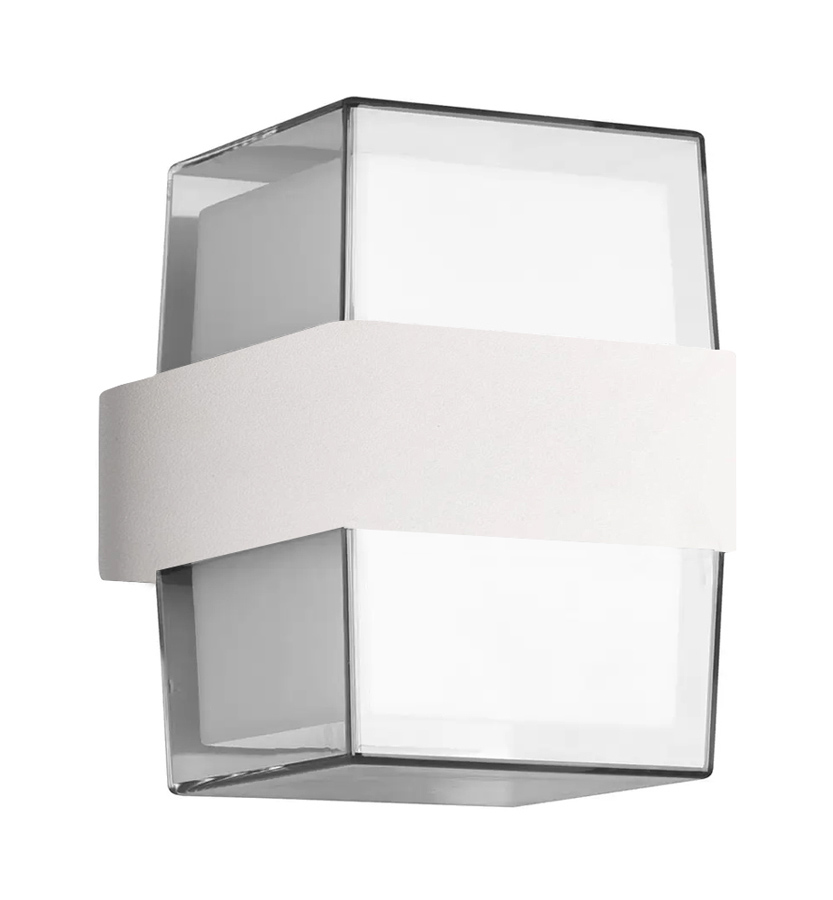 POWERTECH LED φωτιστικό τοίχου HLL-0158, 14W, 4000K, 1120lm, IP65, λευκό HLL-0158