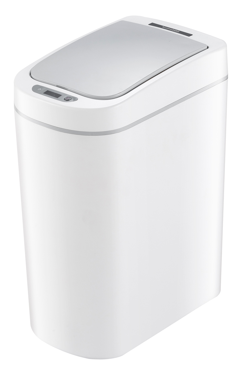 HOME USE κάδος απορριμμάτων HUH-0255 με φωτοκύτταρο, 7lt, λευκός HUH-0255
