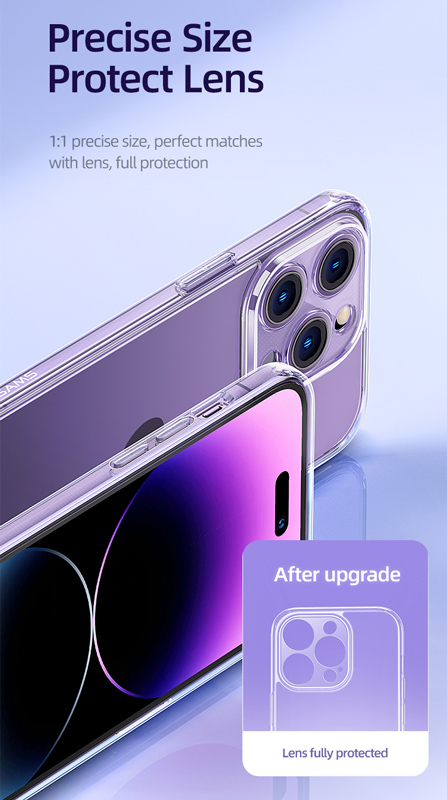 USAMS θήκη Crystal για iPhone 14 Plus, διάφανη IP14MBJ01
