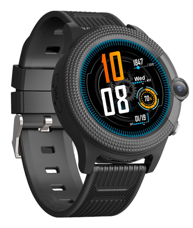INTIME GPS smartwatch για παιδιά IT-051, 1.28, camera, 4G, IPX7, μαύρο IT-051