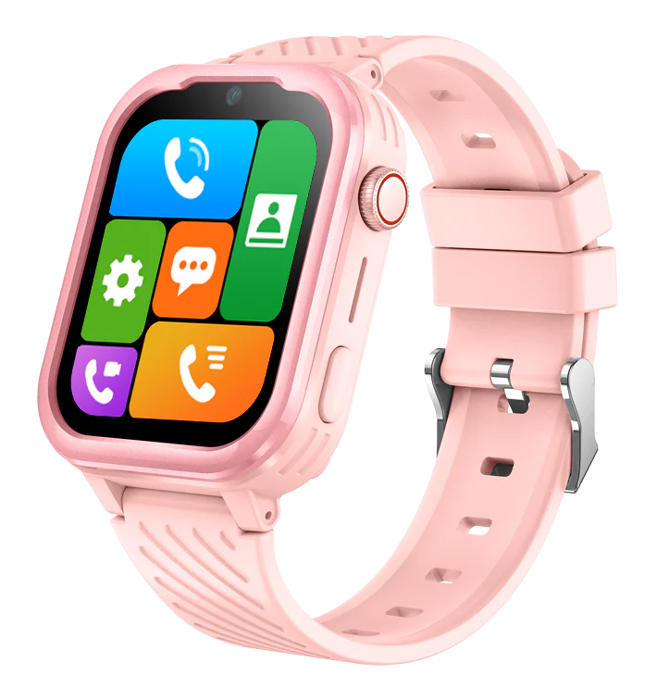INTIME GPS smartwatch για παιδιά IT-063, 1.85, κάμερα, 4G, IPX7, ροζ IT-063