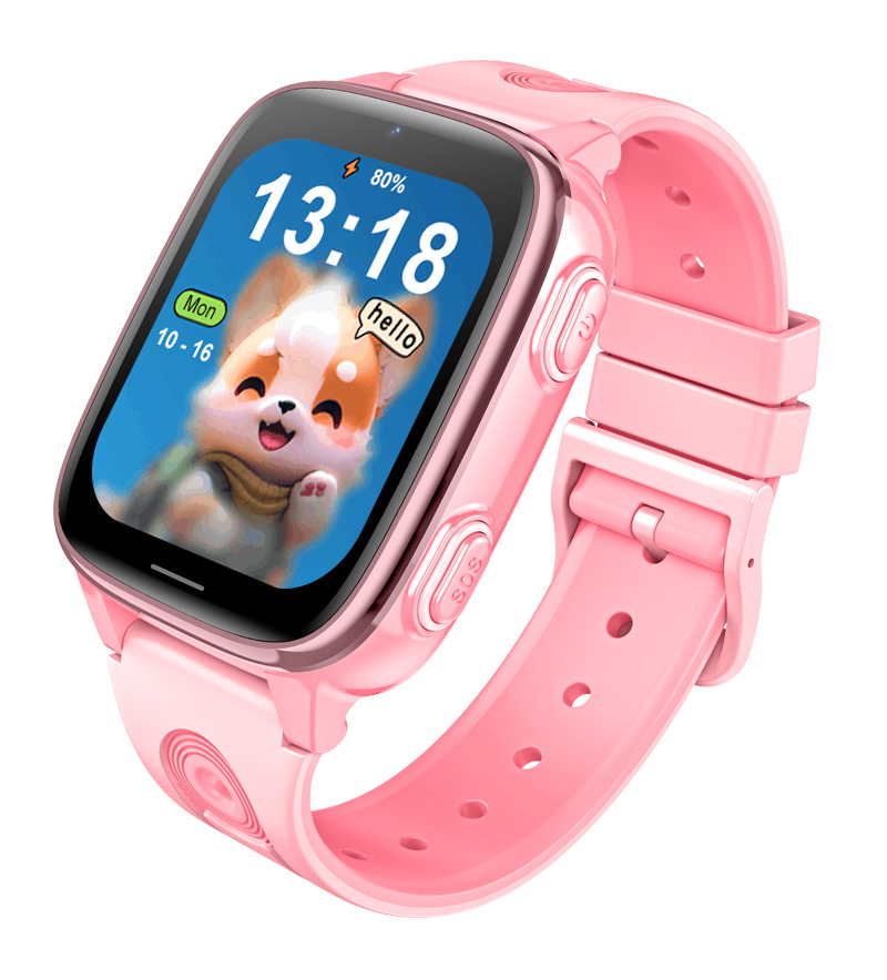 INTIME GPS smartwatch για παιδιά IT-073, 1.83, κάμερα, 4G, IPX5, ροζ IT-073