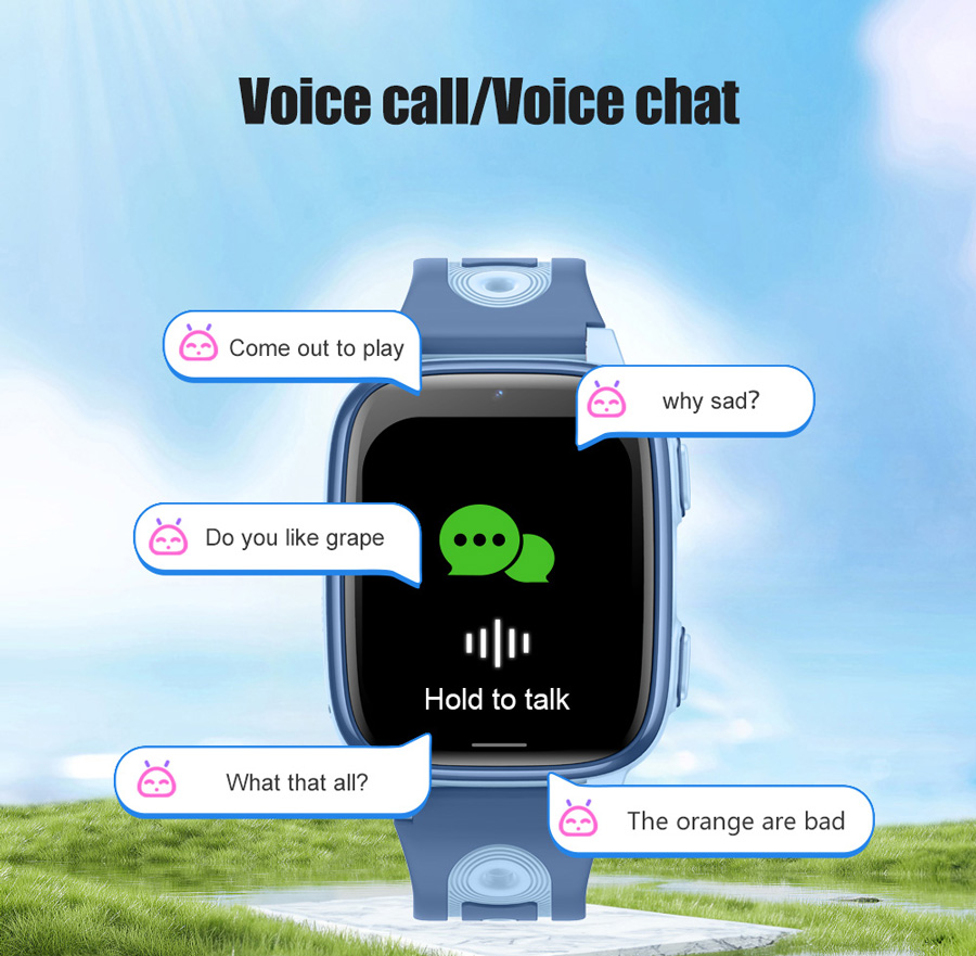 INTIME GPS smartwatch για παιδιά IT-074, 1.83, κάμερα, 4G, IPX5, μαύρο IT-074