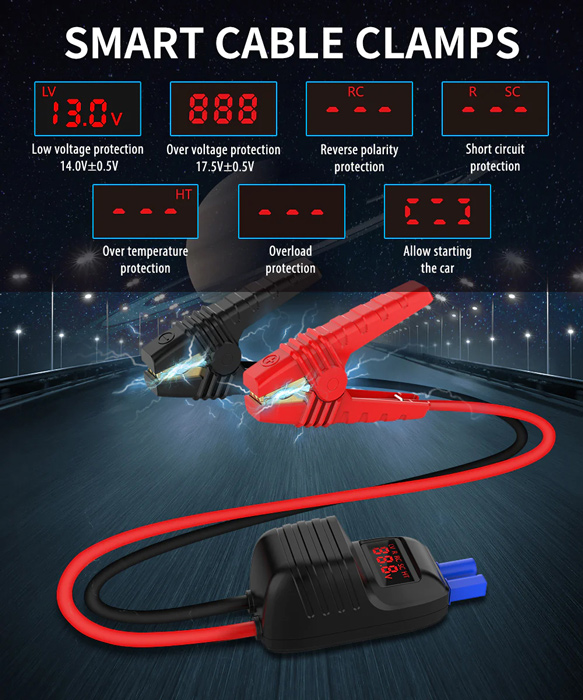 UTRAI εκκινητής μπαταρίας αυτοκινήτου JS-Mini με φακό, 12V/1000A, 13000mah JSTAR-MINI