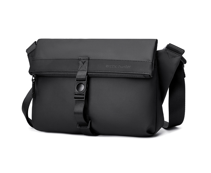 ARCTIC HUNTER τσάντα ώμου K00567 με θήκη tablet, 6L, μαύρη K00567-BK