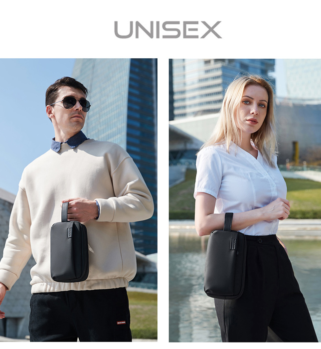 ARCTIC HUNTER τσάντα χειρός K00580, 2.5L, μαύρη K00580-BK