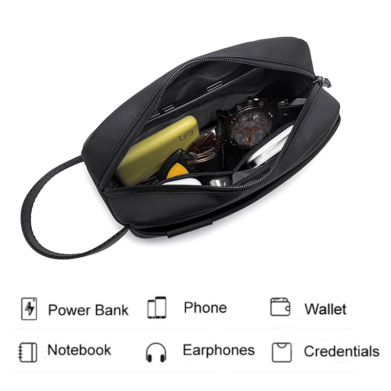 ARCTIC HUNTER τσάντα χειρός K00580, 2.5L, γκρι K00580-GY