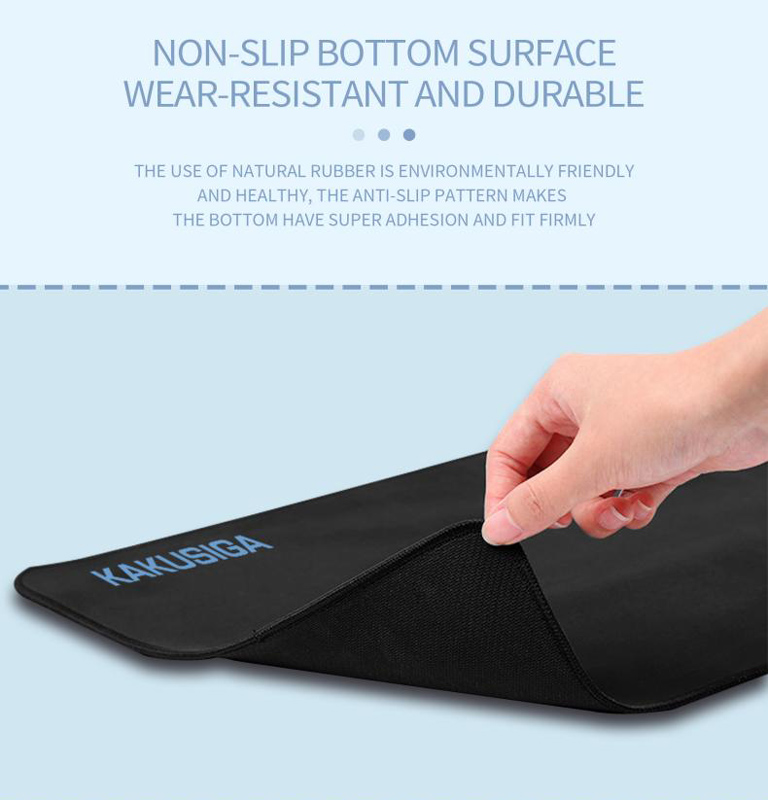 KAKUSIGA gaming mouse pad KSC-1161, 80x30x0.2cm, μαύρο KSC-1161