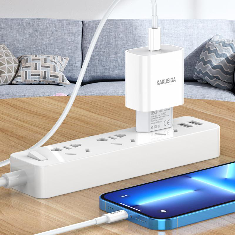 KAKUSIGA φορτιστής τοίχου KSC-1230, USB-C, 2.4A, λευκός KSC-1230