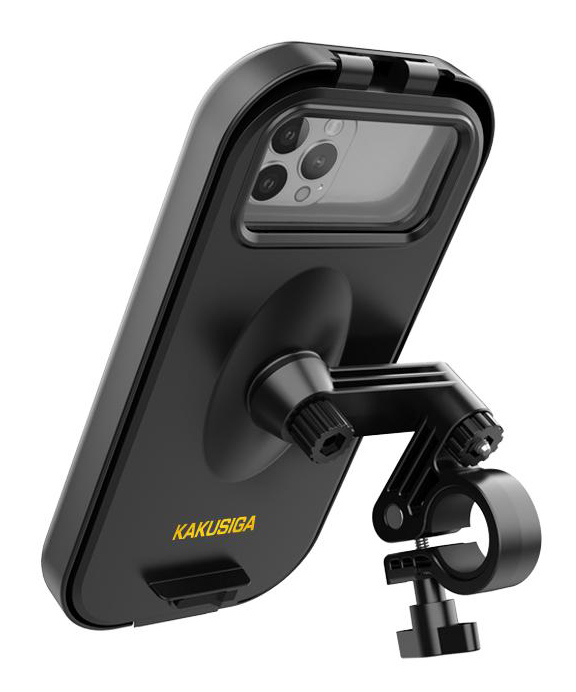 KAKUSIGA βάση ποδηλάτου για smartphone KSC-1532, IPX6, μαύρη KSC-1532