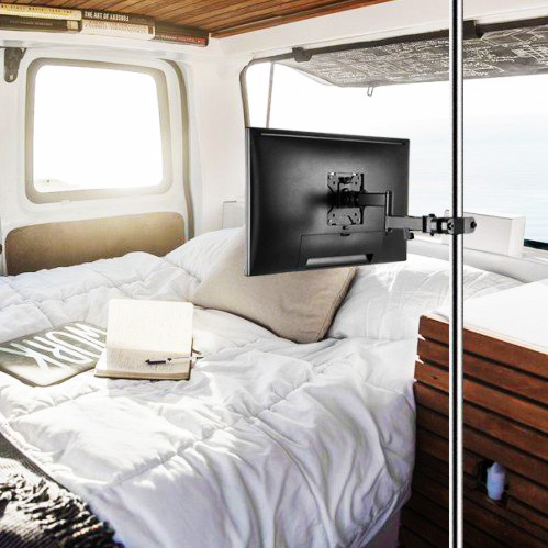 BRATECK βάση οθόνης για στύλο στήριξης LDA35-112, 17-32, έως 8kg, full motion LDA35-112