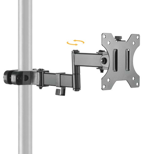 BRATECK βάση οθόνης για στύλο στήριξης LDA35-112, 17-32, έως 8kg, full motion LDA35-112