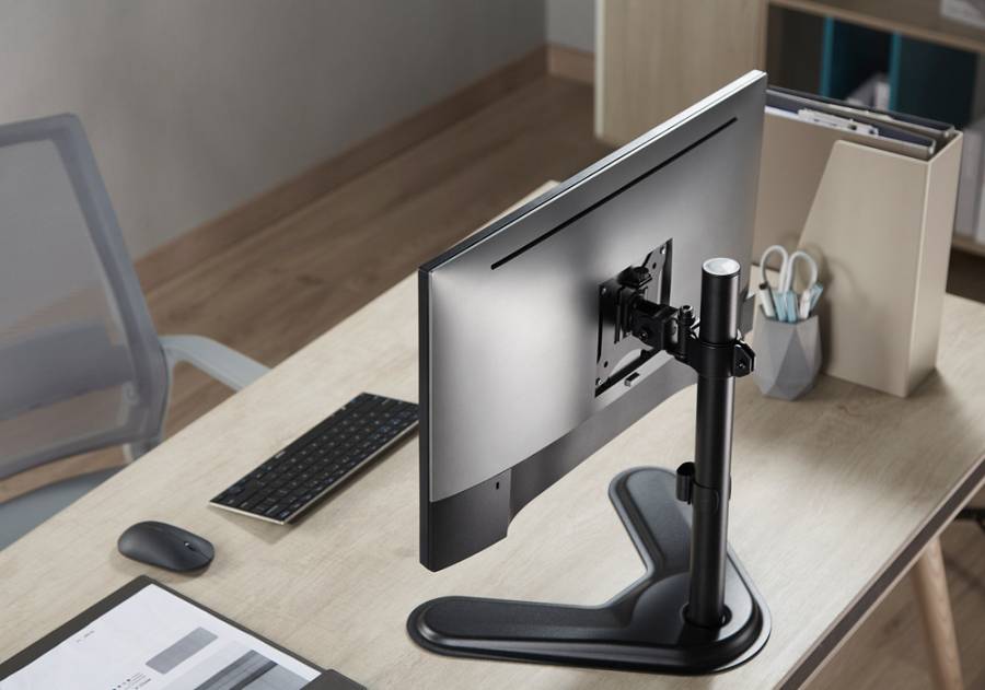 BRATECK βάση γραφείου οθόνης LDT57-T01, 17-32, έως 9kg LDT57-T01