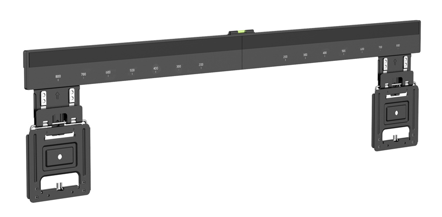 BRATECK επιτοίχια βάση τηλεόρασης LED-1948, 43-100, έως 75kg, ultra slim, fixed LED-1948