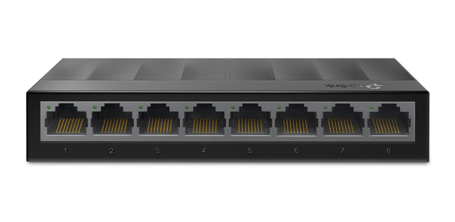 TP-LINK desktop switch LiteWave LS1008G, 8-port 10/100/1000Mbps, Ver 3.0 LS1008G