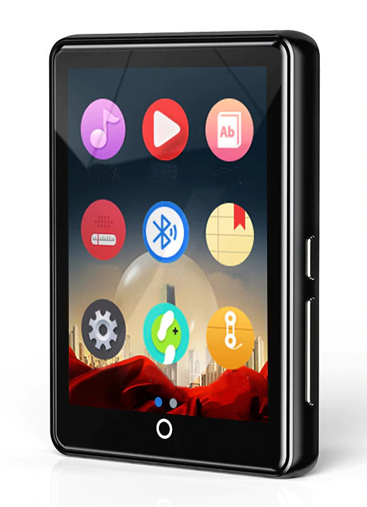 RUIZU MP3 player M7 με οθόνη αφής 2.8, 16GB, ελληνικό μενού, μαύρο M7-16GB